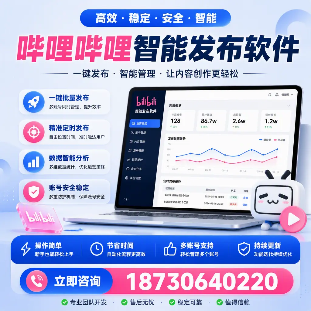 如何在 漯河 制定有效的哔哩哔哩智能发布策略