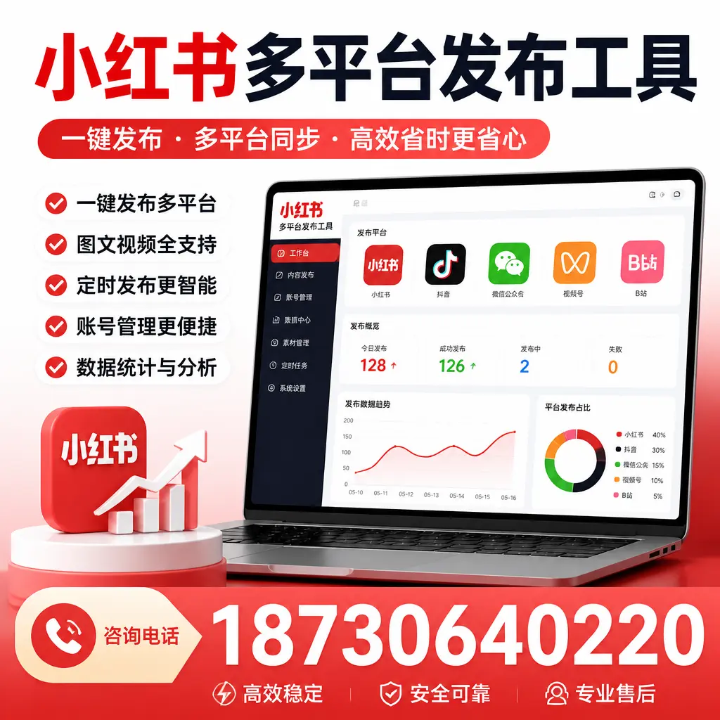 小红书多平台发布工具常见问题解答，轻松避坑指南